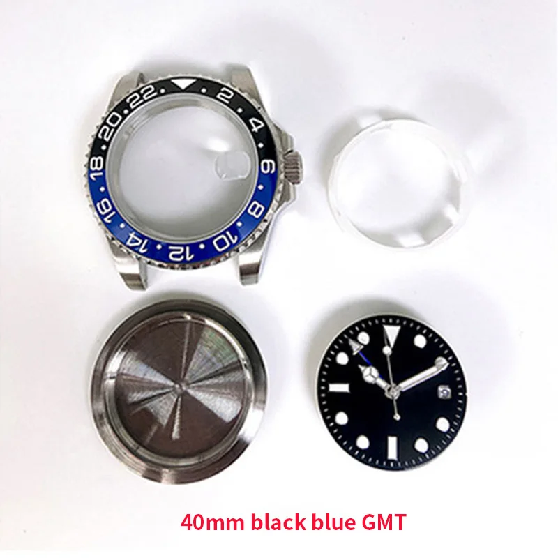 Аксессуары для часов чехол и набор циферблата GMT из нержавеющей стали 40 мм ETA 2836