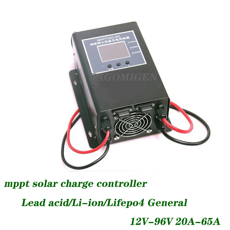 

Контроллер заряда солнечной батареи Mppt, литий-ионный, Lifepo4, 12 В, 24 В, 20 А, 30 А, 45 А, 55 А, 65 А, солнечное зарядное устройство 48 В, 60 в, 72 в, 84 в, 96 в, высо...