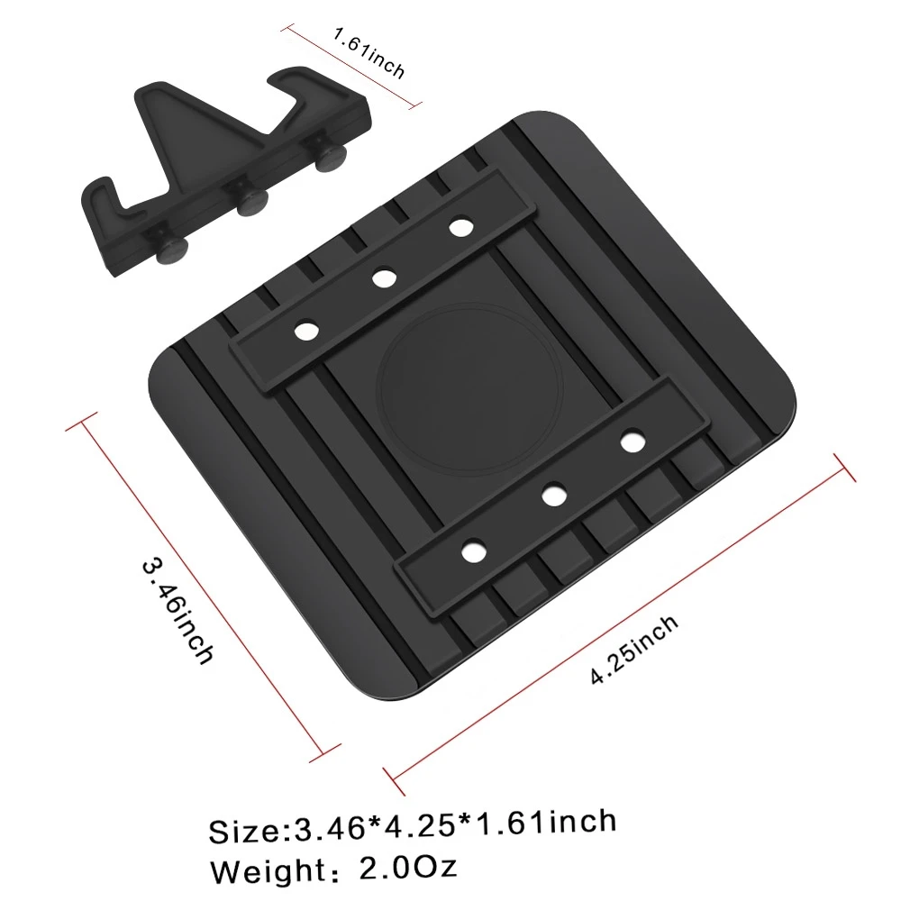 HAMTOD Универсальная мягкая силиконовая Съемная автомобильная подставка для