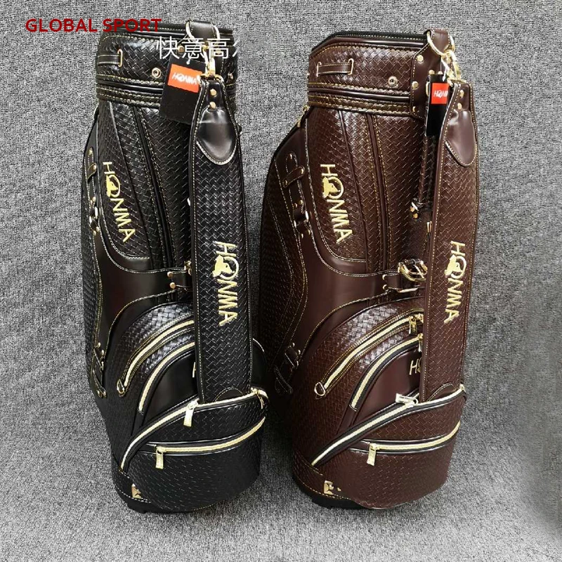 Новая сумка для гольфа Высококачественная игры в гольф из искусственной кожи