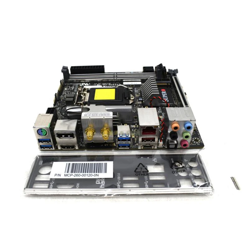 Verkauf Desktop-Motherboard Für Supermicro C7Z370-CG-IW 1151 Z370 M.2 WIFI Perfekte Test, Gute Qualität