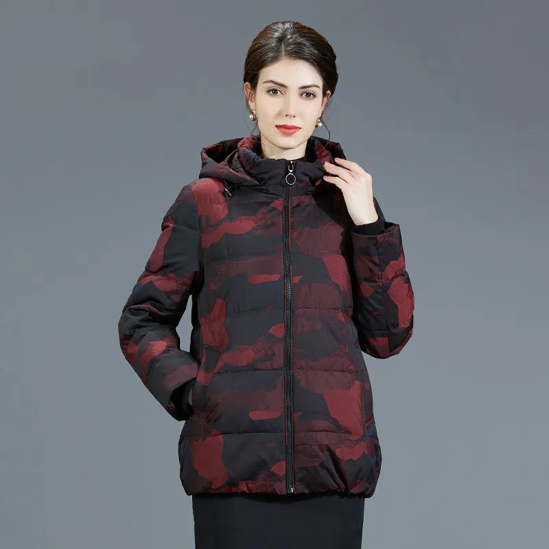 

JCHB 2021 Women's Down Jacket Warm Winter Woman Coat Floral Female Jacket Hooded Parkas Plus Size Clothes 5xl Mujer Chaqueta Pp