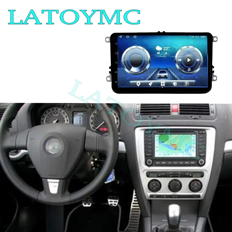 

Автомобильный мультимедийный плеер NAVI для Skoda Octavia Fantasia 1Z 2004 ~ 2010 CarPlay 360 вид с птицы вокруг GPS-навигации