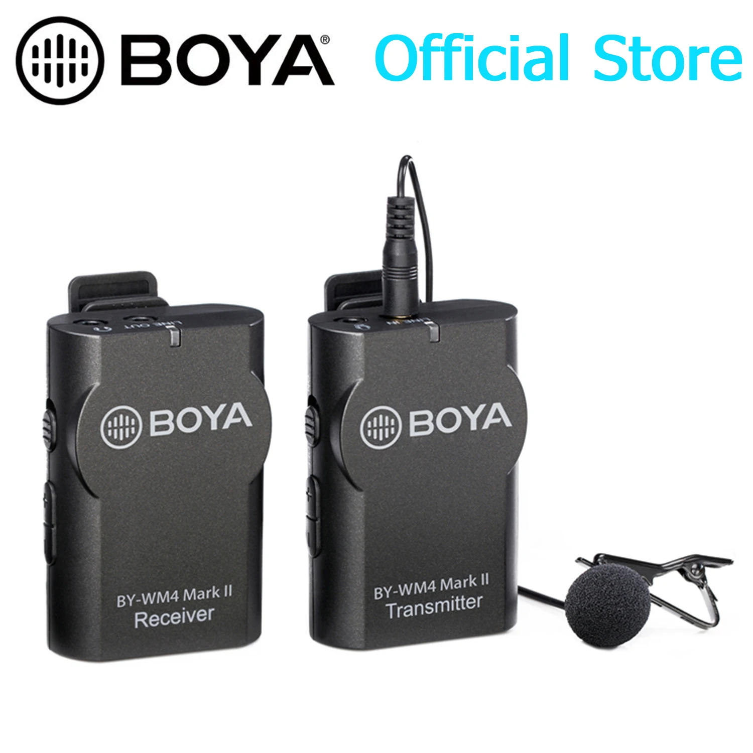 Универсальный петличный микрофон BOYA для смартфона IOS планшета DSLR камеры