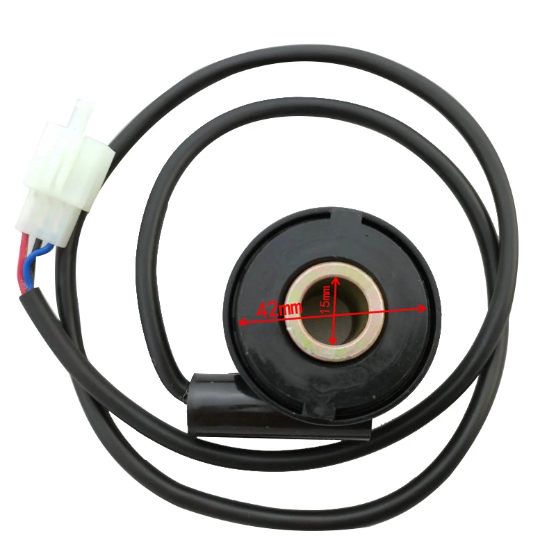 

12 В черный цифровой универсальный мотоцикл одометр датчик провод мотоцикл спидометр Кабельная коробка аксессуары для мотоцикла спидометр