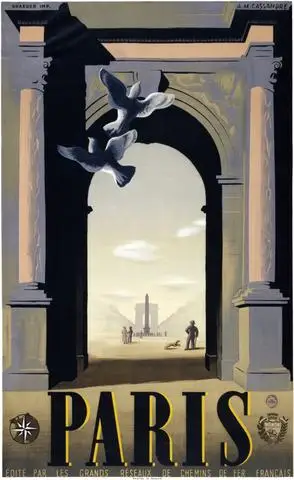 Винтажный итальянский фотопостер Trieste винтажная Картина на холсте в стиле ретро