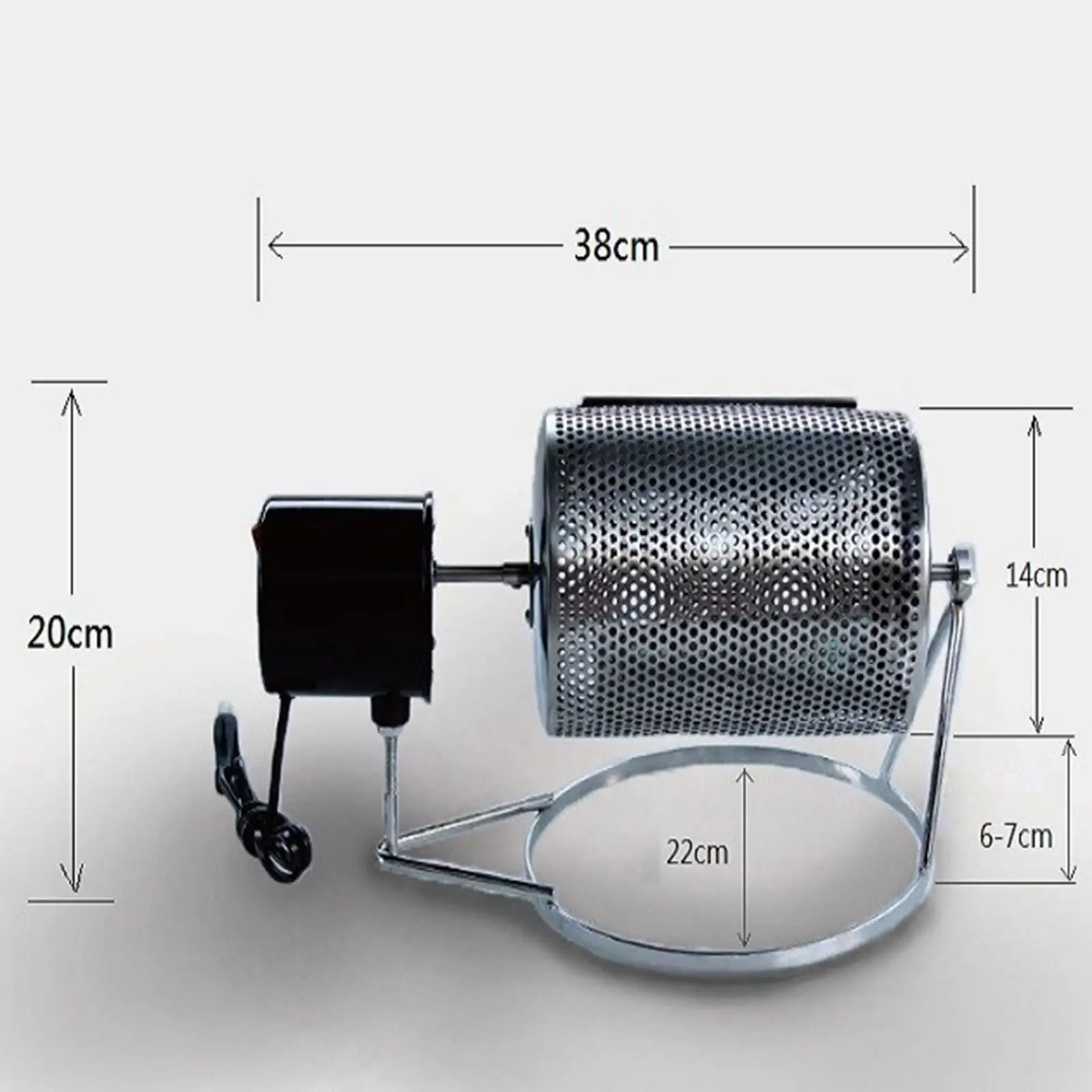 

Coffee Bean Roasting Machine Common use 40W Coffee Roaster Roller Baker for Grain