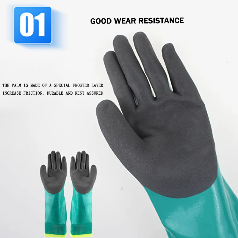 

Нескользящие водные перчатки для ловли рыбы, износостойкие утолщенные защитные перчатки для работы с бутанилином