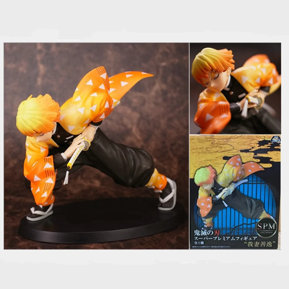 Фигурки Kimetsu no Yaiba из аниме рассекающий демонов агатсума Zenitsu ичибан KUJI