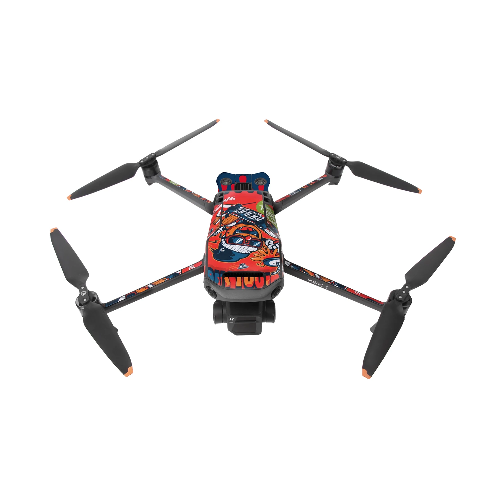 

Sticker Slim Cartoon Graffiti Style Decal Skin Sticker For DJI Mavic 3 Drone Protective Film Body Arm Remote Control Accessories