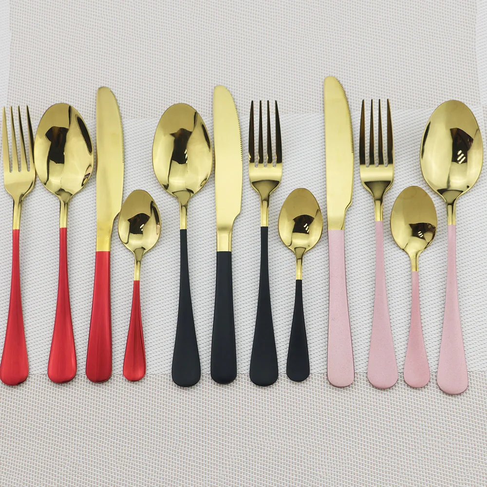 Набор посуды из 16 предметов вилка ложка столовые приборы набор столовых приборов