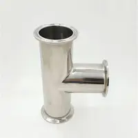 108mm Pipe OD x 4" Tri Clamp Tee 3 Way SUS 304 Stainless Steel Sanitary Fitting Homebrew Beer Wine Diary Product