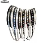 WS2812B RGB светодиодная ленсветильник, индивидуальная Адресуемая WS2812 Светодиодная лента, Светодиодная лента, фонарь, длина 1 м, 2 м, 4 м, 5 м, 5 в постоянного тока, Водонепроницаемая IP65 67