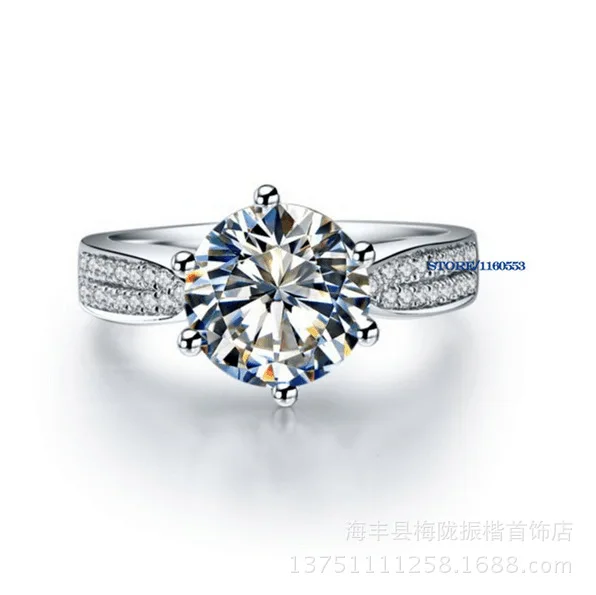 

Fine Fashion Diamond Inlaid Lady's Ring Pyroxene Woman Ring