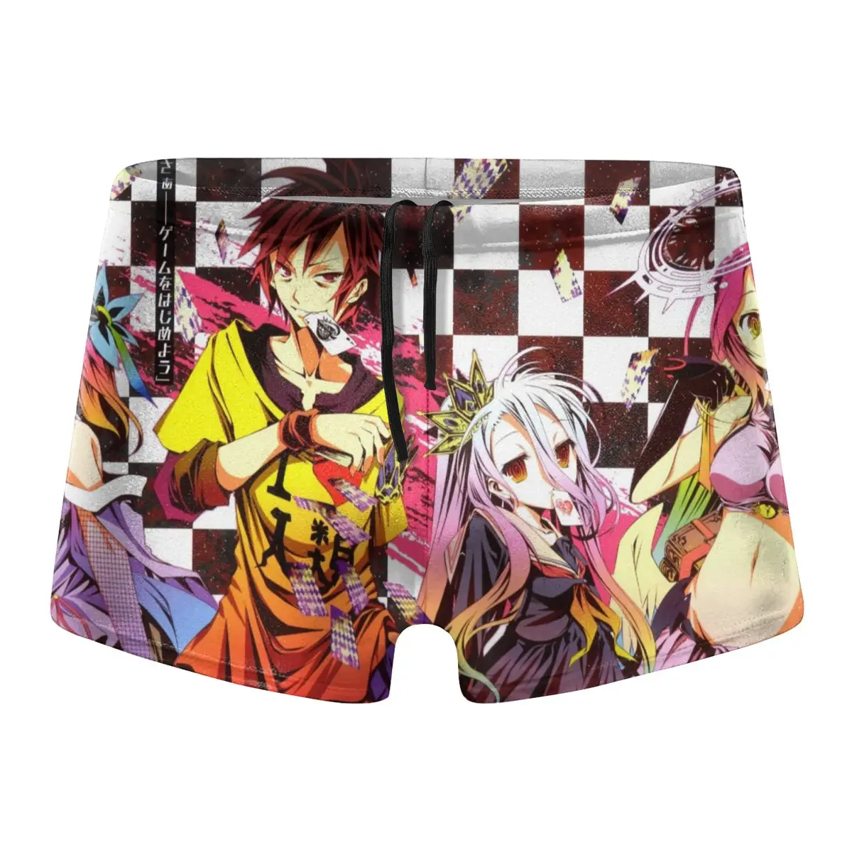 

No Game No Life Man's Brand Swimming Briefs Low Waist Swimwear drop With Push-up Pad Sexy Shorts Trunks Boxers Summer Men's Swim