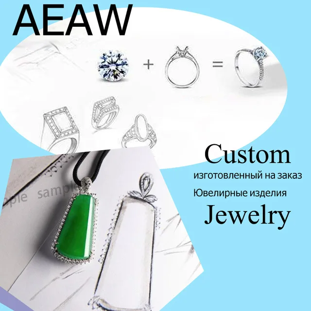 

Custom Order of making the 18k White Gold 2.0CT Round Brilliant Cut D color Moissanite Engagement Ring Set 3 PIeces US size 6
