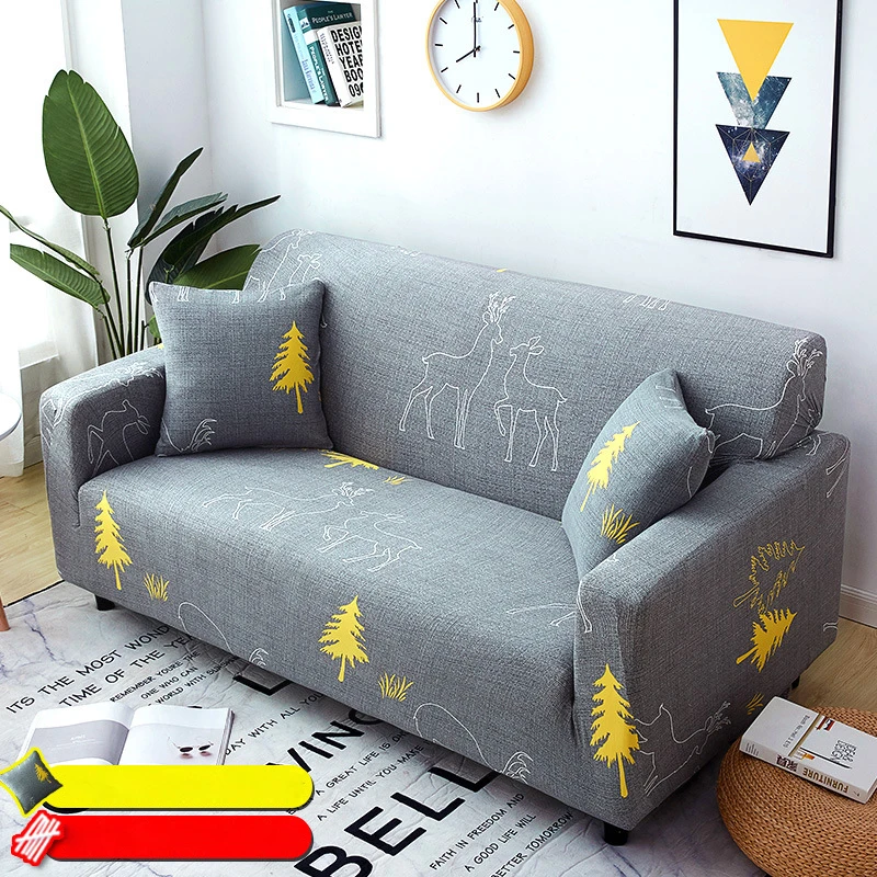 

Elastic Sofa Slipcovers Modern Sofa Cover for Living Room Sectional Corner L-shape Chair Protector Couch Cover 1/2/3/4 Seater