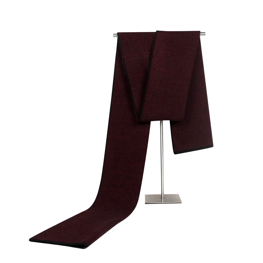 Wine Red Men Scarf FS британский стиль, женские туфли-лодочки кашемировый шарф из пашмины шарф Для мужчин зимние теплые мягкие шалей Bufandas шарфы для женщин высокое качество шейный платок - Цвет: Wine Red Men Scarf