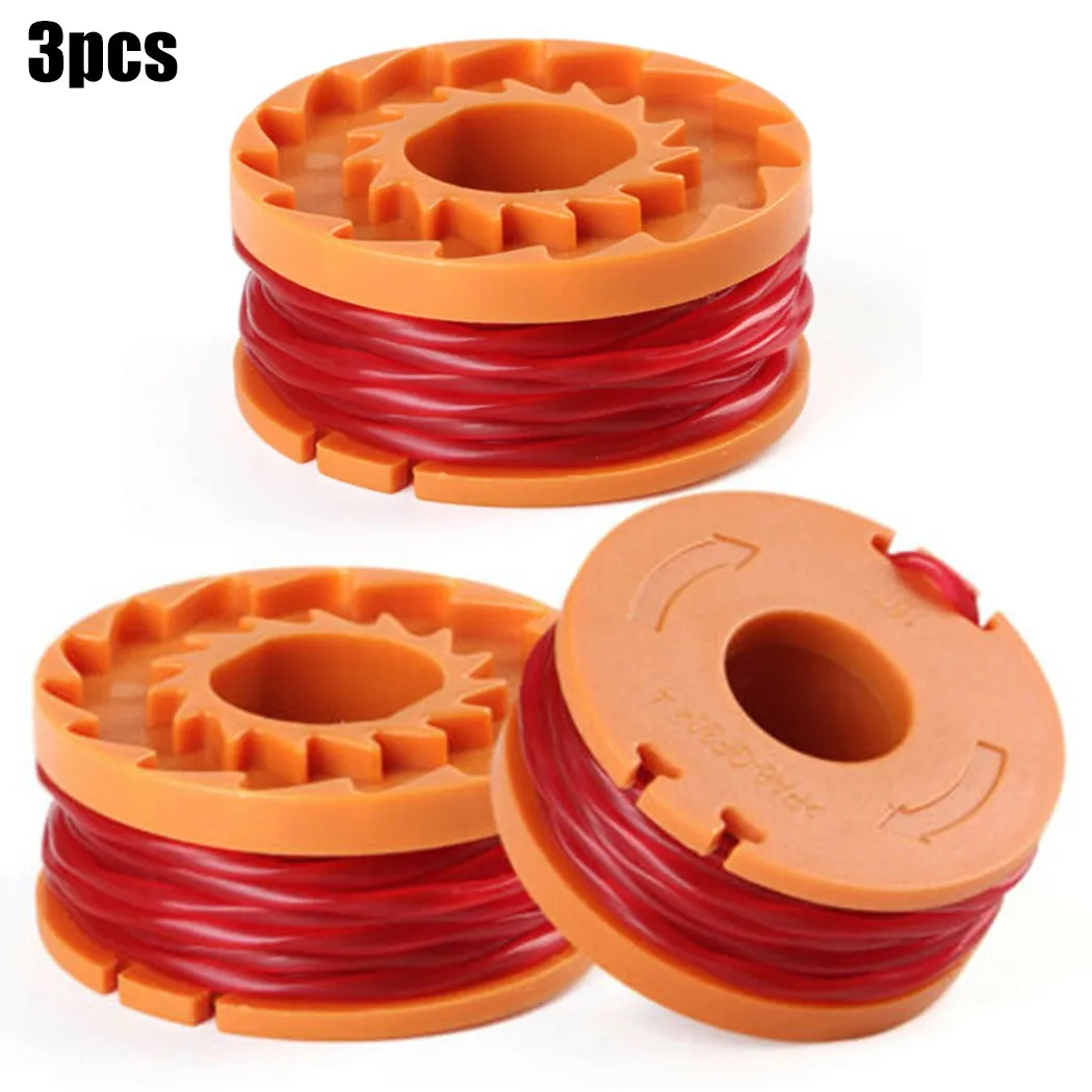 

3PCS Spool & Trimmer Line For Argos McGregor 18v MCT2X1825 CLGT18LG/1 WX150 Trimmer Spare Parts Garden Power Tools
