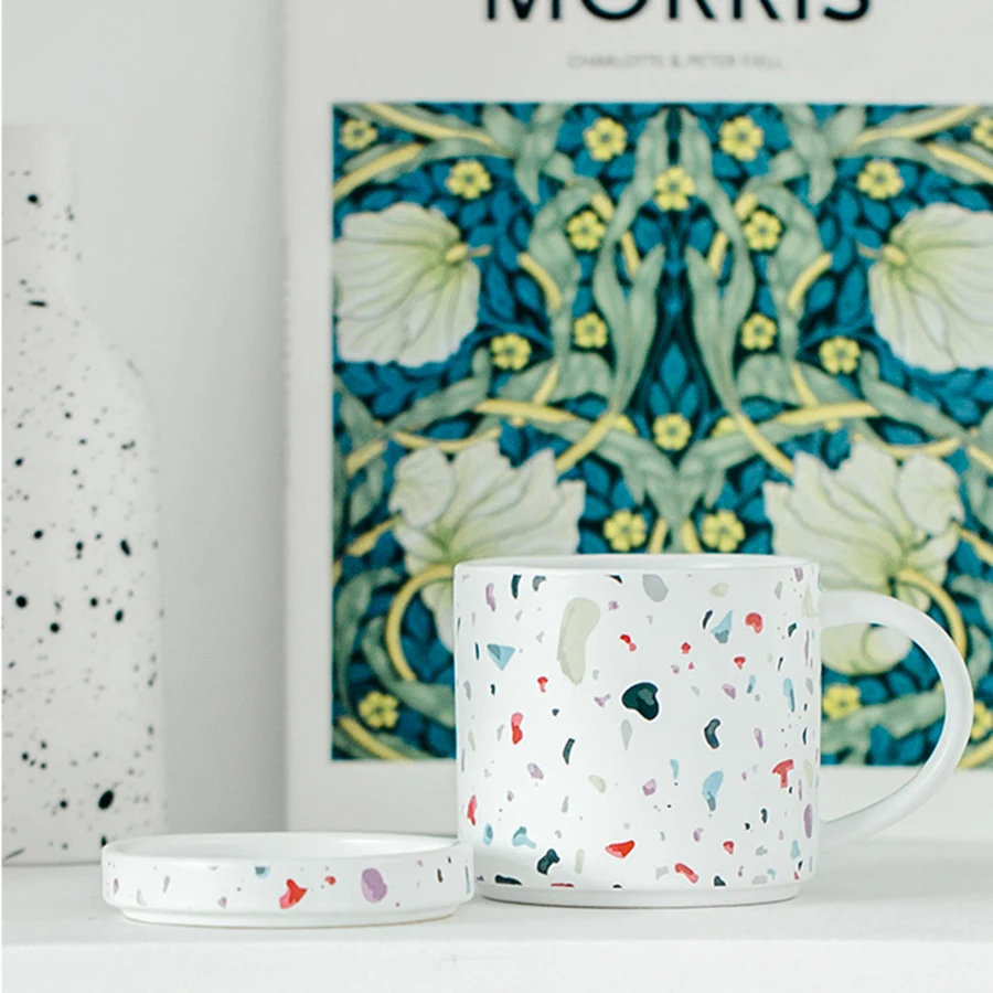 Забавные кружки для кофе креативные керамические путешествий милая бутылка йоги