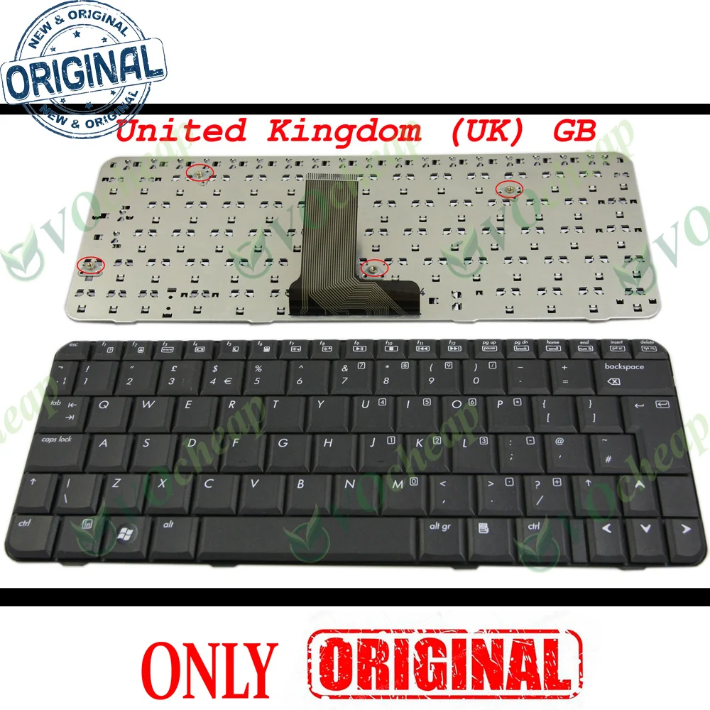 Новая клавиатура для ноутбука HP Pavilion tx1000 tx2000 tx1100 tx1200 tx1300 tx1400 TX1 TX2 Black UK GB версия
