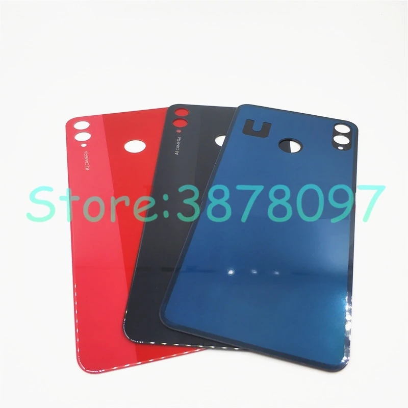 Для Huawei Honor 8X 8 X задняя крышка батарейного отсека стеклянная панель Дверь Корпус