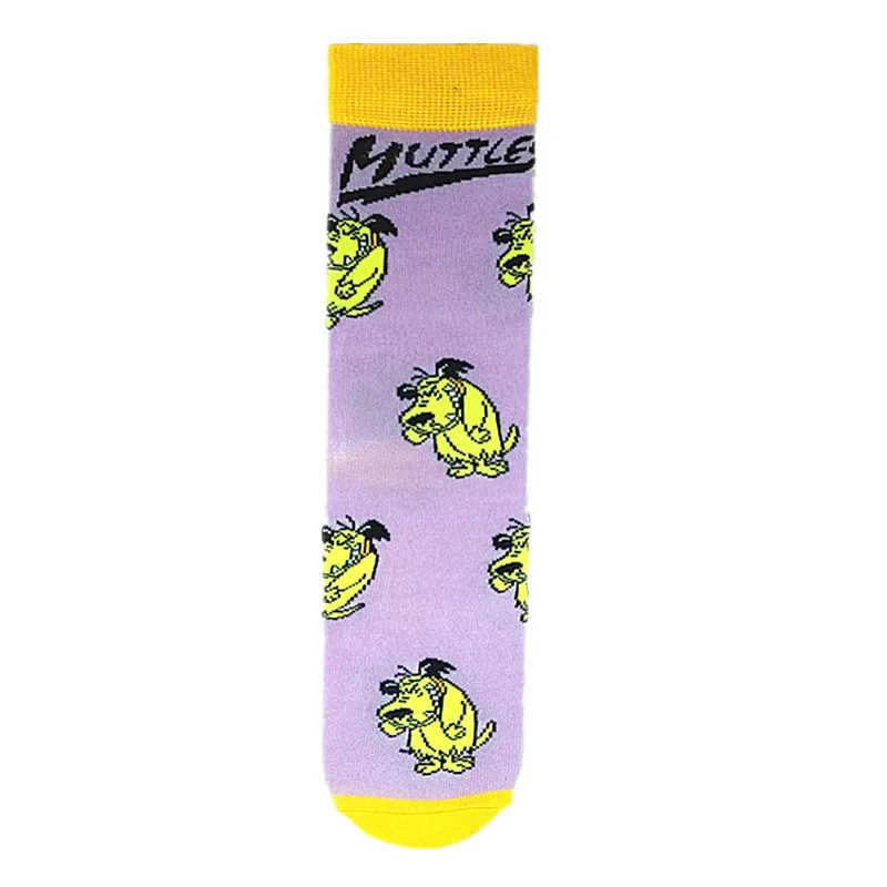 

Cute Animal Cartoon Pattern Novelty Happy Women And Men's Medium Tube Cotton Street Wear Harajuku Socks