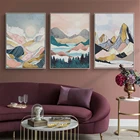 Morandi пик импрессионизм, раскрашенные Цвет росписи декоративно-прикладного искусства постеры для украшения дома гостиной офисный Декор
