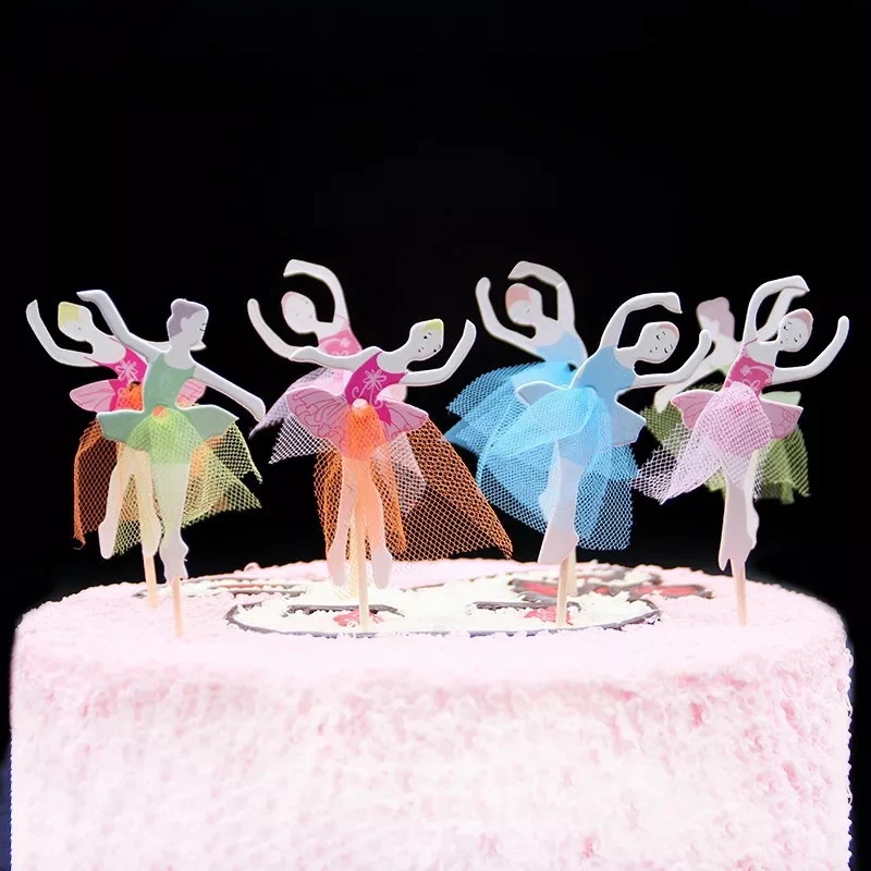 480 шт. балетные костюмы для танцев девочек Кружевное платье принцессы капкейк