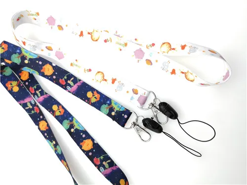 Новый мультфильм 1 шт. Маленький принц милый ключ бейдж со шнурком ID Держатели