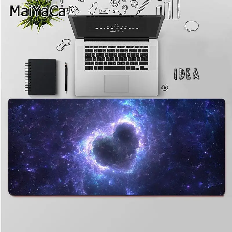 

MaiYaCa High Quality Starry Sky Unique Desktop Pad Game Mousepad Free Shipping Large Mouse Pad Keyboards Mat