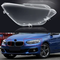 front lamp case for bmw 1 series f20 118i 120i 2012 2021 car front glass lens caps headlight cover auto light lampshade shell