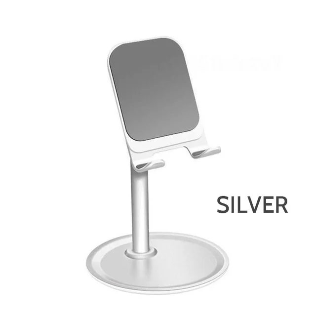 

Tablet Stand For Ipad Phones Universal Bracket Metal Telescopic Adjustable Height Angle Live Support Z04 Desktop Phone Holder