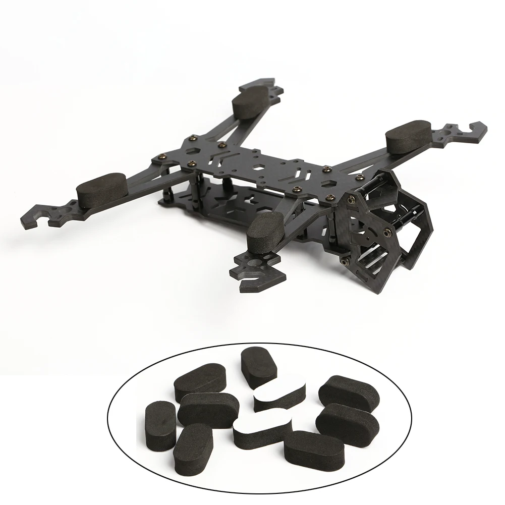 50 шт. 30X15X10mm EVA Демпферная Губка Pad для FPV Racing рама фристайла Наборы Arm посадка