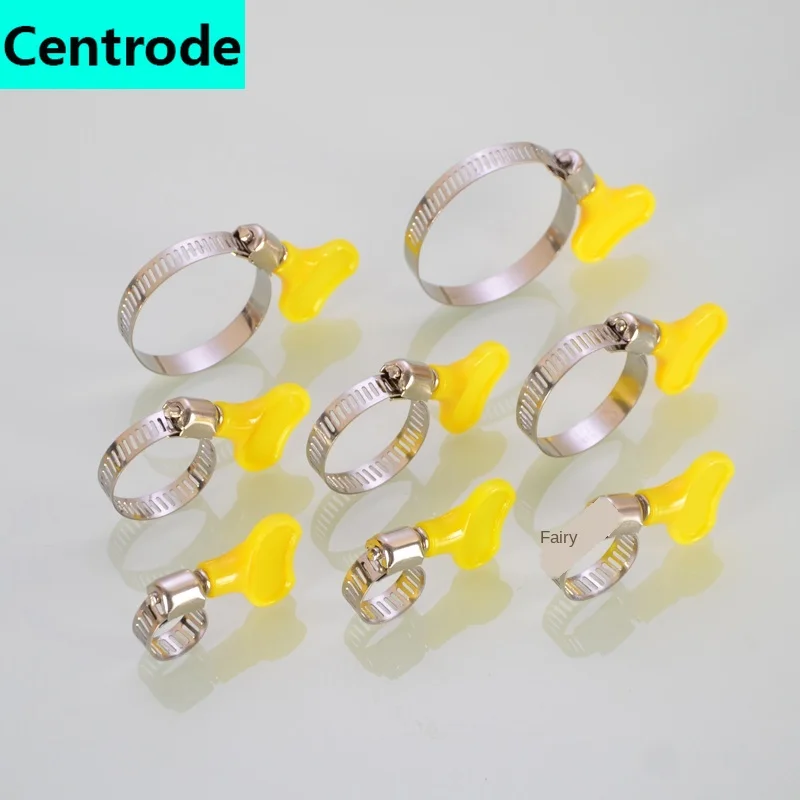 Зажим из нержавеющей стали крепкий Американский хомут для шланга автомойка