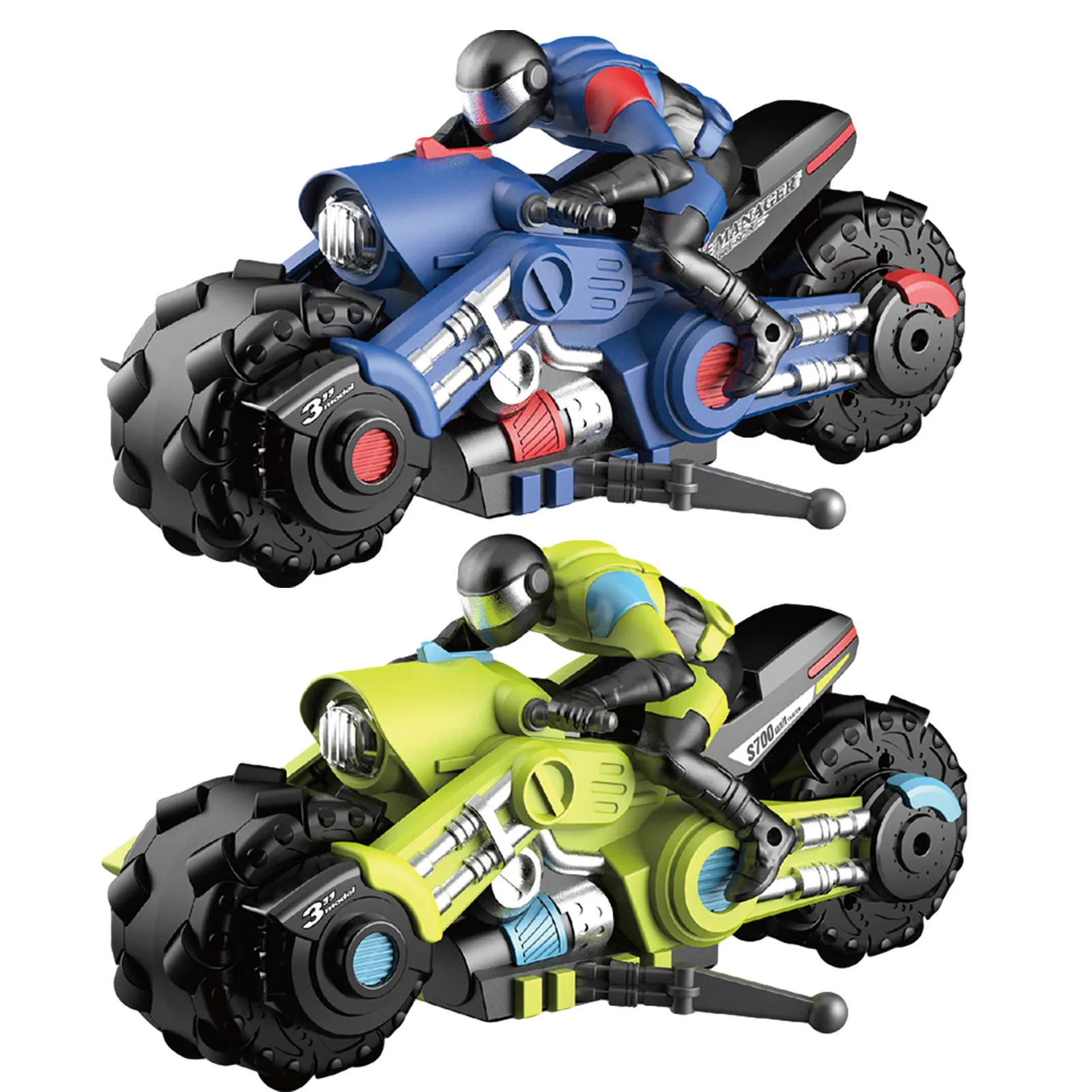 1:10 трюковый мотоцикл вращающийся Дрифт сертифицированная мотоциклетная игрушка