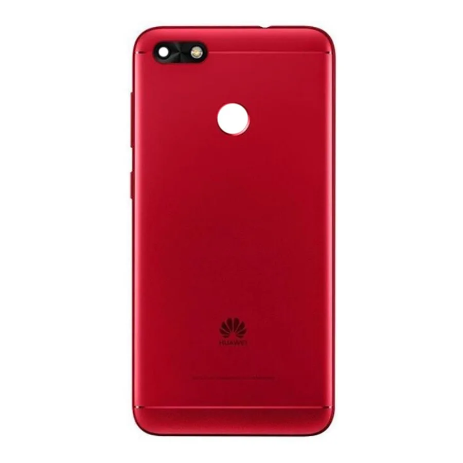 Для huawei P9 Lite mini крышка батареи задняя дверь Y6 Pro задняя крышка корпуса чехол P9 Lite mini крышка батареи SLA L02 L22 L03 - Цвет: Красный