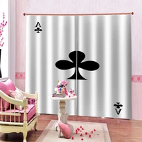Luxury Blackout 3D Window Curtains For Living Room Bedroom simple art curtains Drapes Cortinas