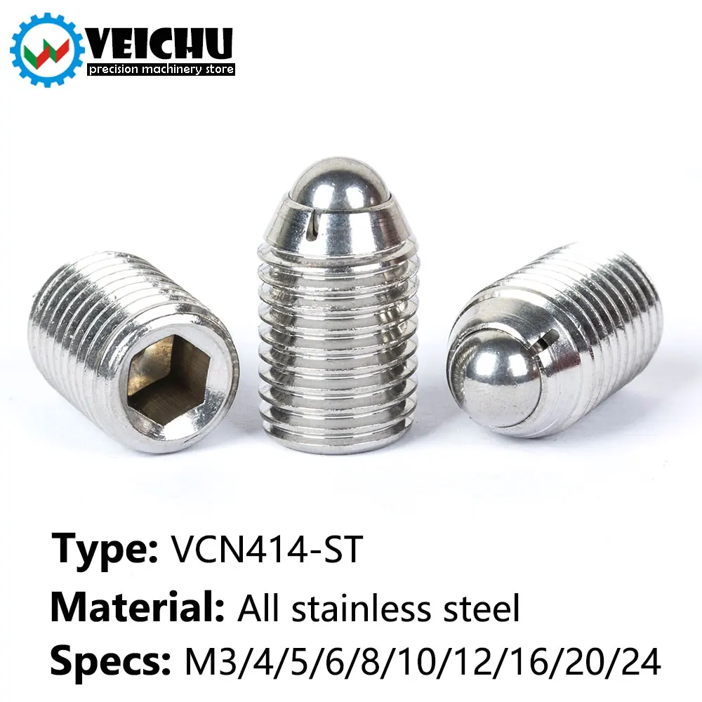 VCN414-SS все Сатиновые стальные Пружинные шариковые поршень и внутренний