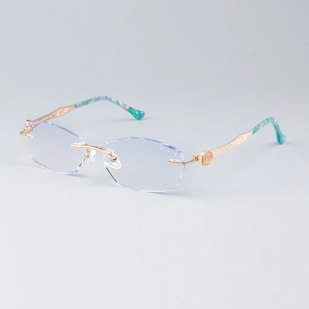 Роскошная Личная индивидуальная ручная оправа из чистого титана