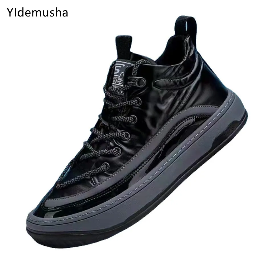 

Мужские кроссовки на шнуровке, повседневные Нескользящие кроссовки для мальчиков и студентов, весна-осень 2022