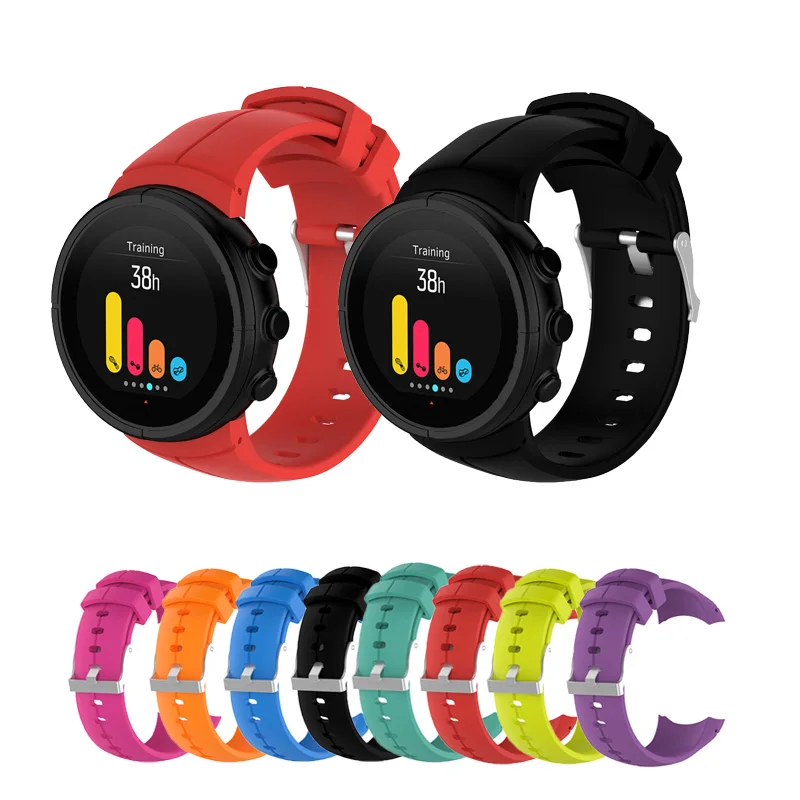 

Silicone Watch Band Straps for Suunto Ambit3 Vertical Smartwatch Bracelet Wristband for Spartan Ultra/SPORT Replace Watchband