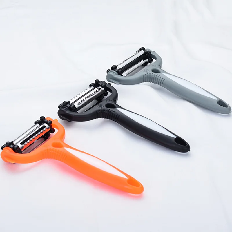 Многофункциональная Овощечистка для моркови Терка 3 в 1 овощной фруктовый