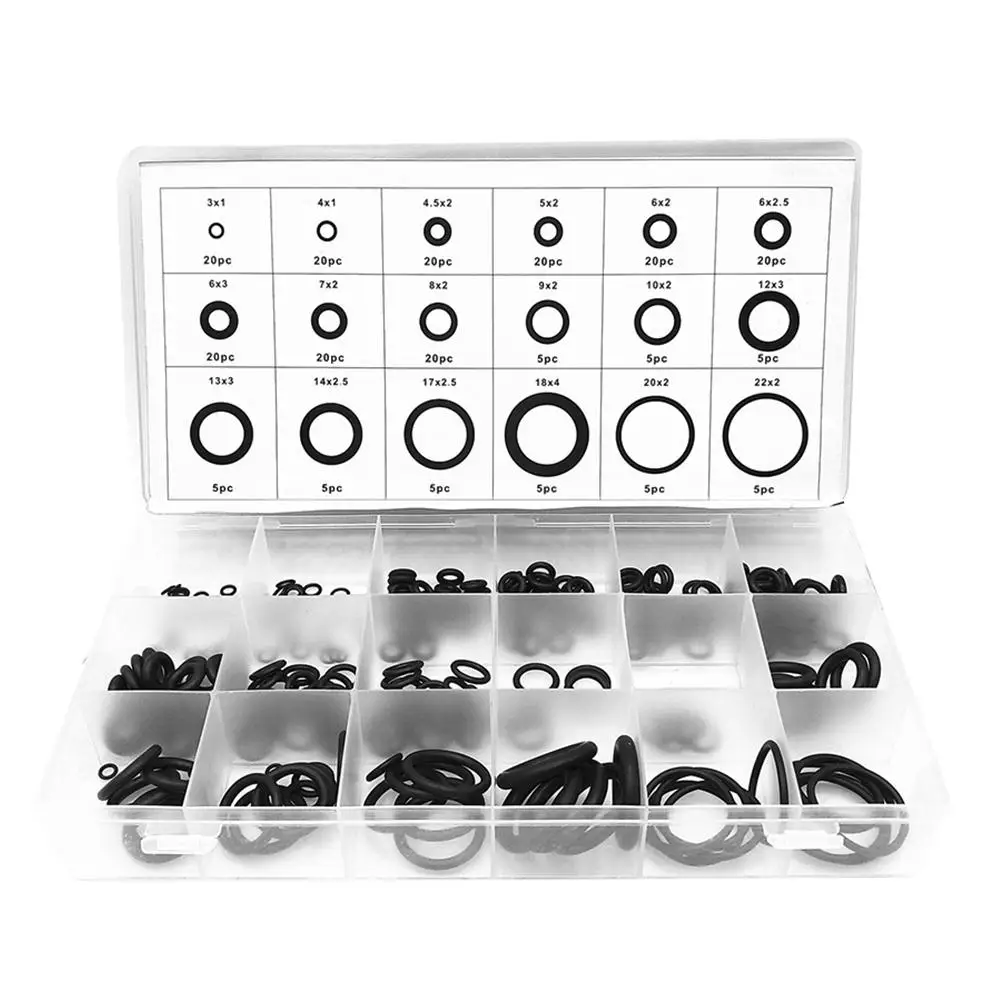 Резиновое уплотнительное кольцо распылитель 225 шт. шайба уплотнение Ассортимент