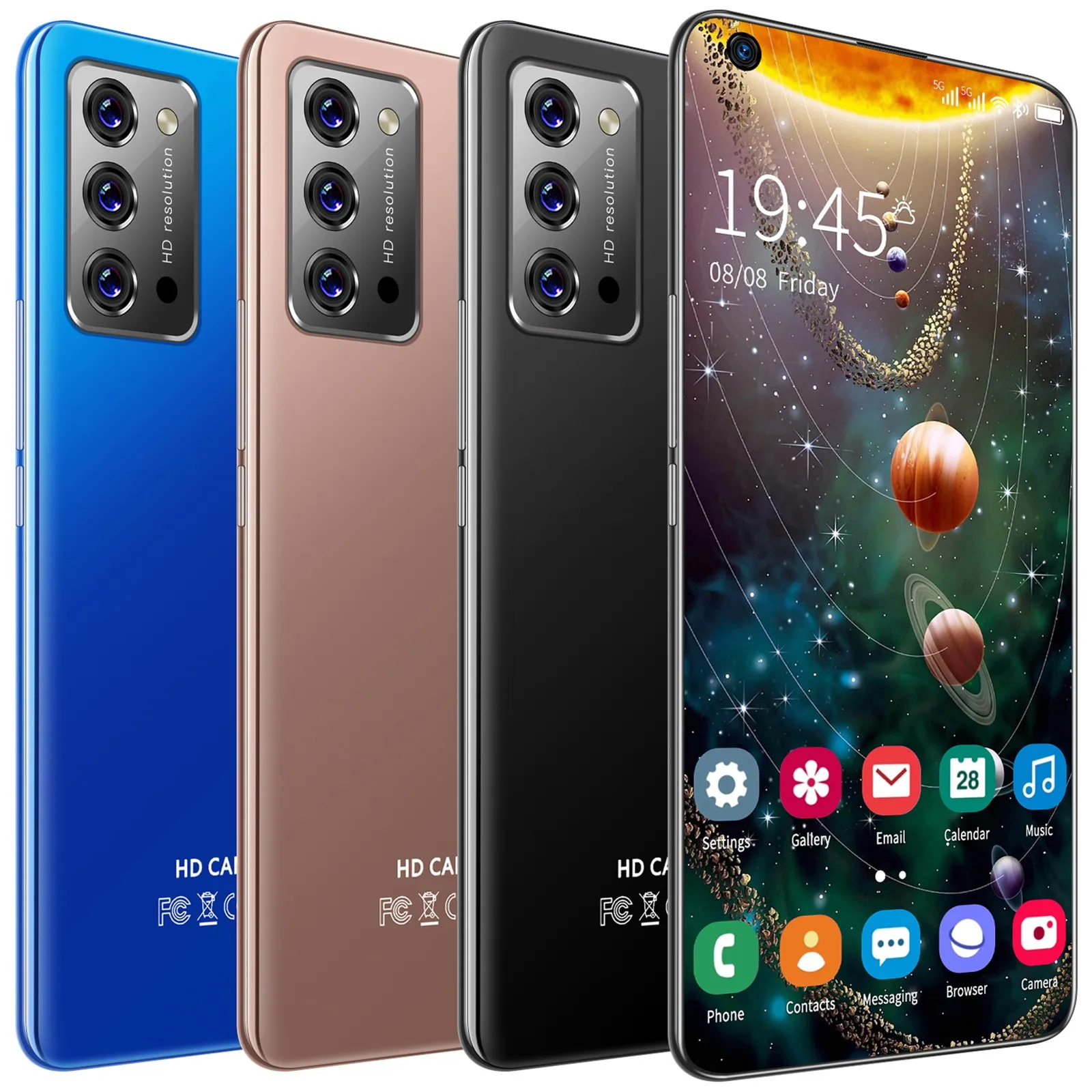 

Mobile Phones Smartphone Note30 Ultra Smart Phone Unlocked Android 4+32G RAM Water Drop Screen celular