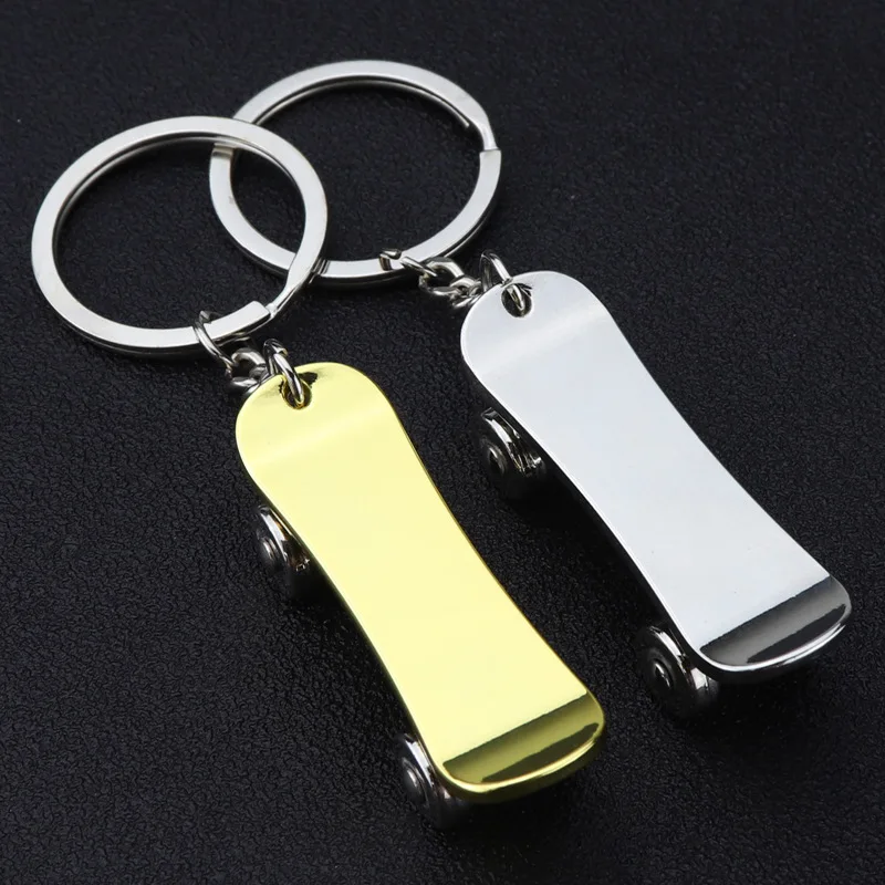 Креативная имитация 3D брелока для скутера стандартная красная металлическая