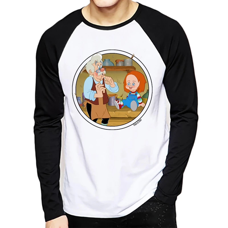 Забавная футболка Чаки с демоном страшным злом сатанизмом мрачным жнецом