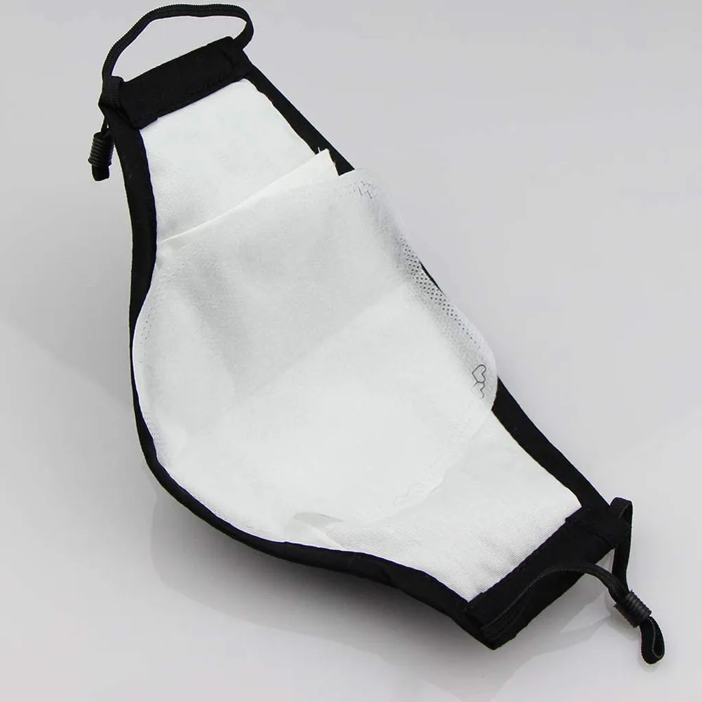 Многоразовые маски для взрослых 12 шт Анти-пыль многоразовые открытым носком