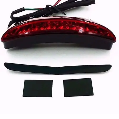 Задний стоп сигнал для Harley Iron 883 Sportster 1200 Red Chopper Fender Edge поворота задний фонарь|light