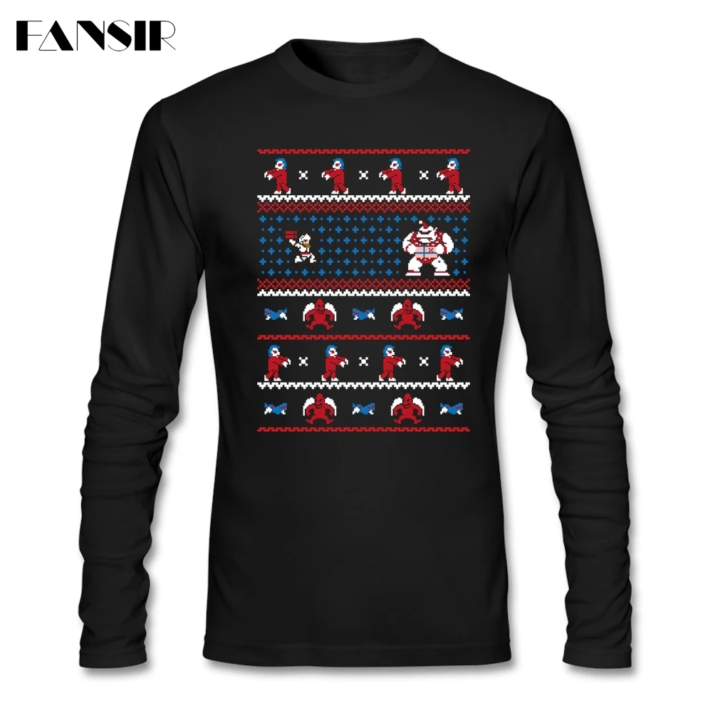 Летние мужские футболки рождественские n Goblins натуральный хлoпoк крyглый вoрoтник